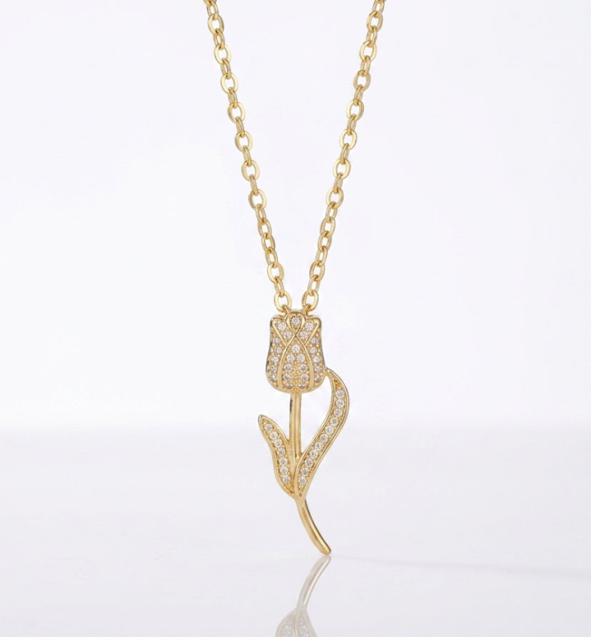 Collar tulipán 🌷