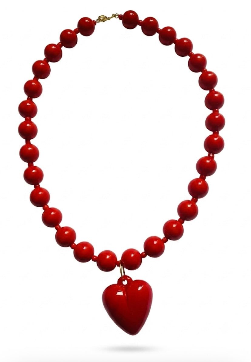 Collar chicle rojo ❤️