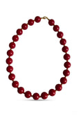 Collar chicle sencillo rojo