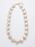 COLLAR MAXI CORAZONES PERLADOS