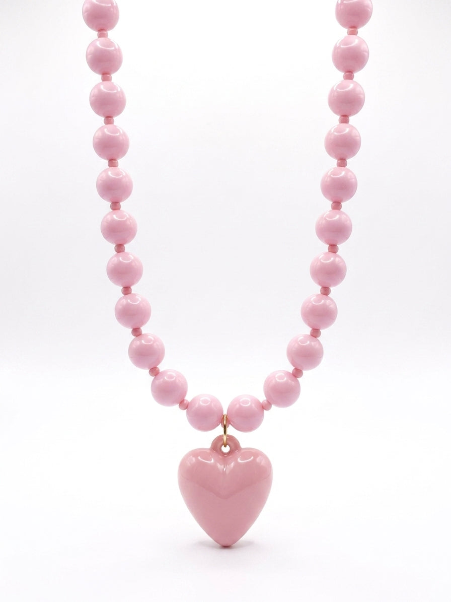 COLLAR CHICLE ROSA PALO