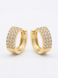 Argollas mini brillos