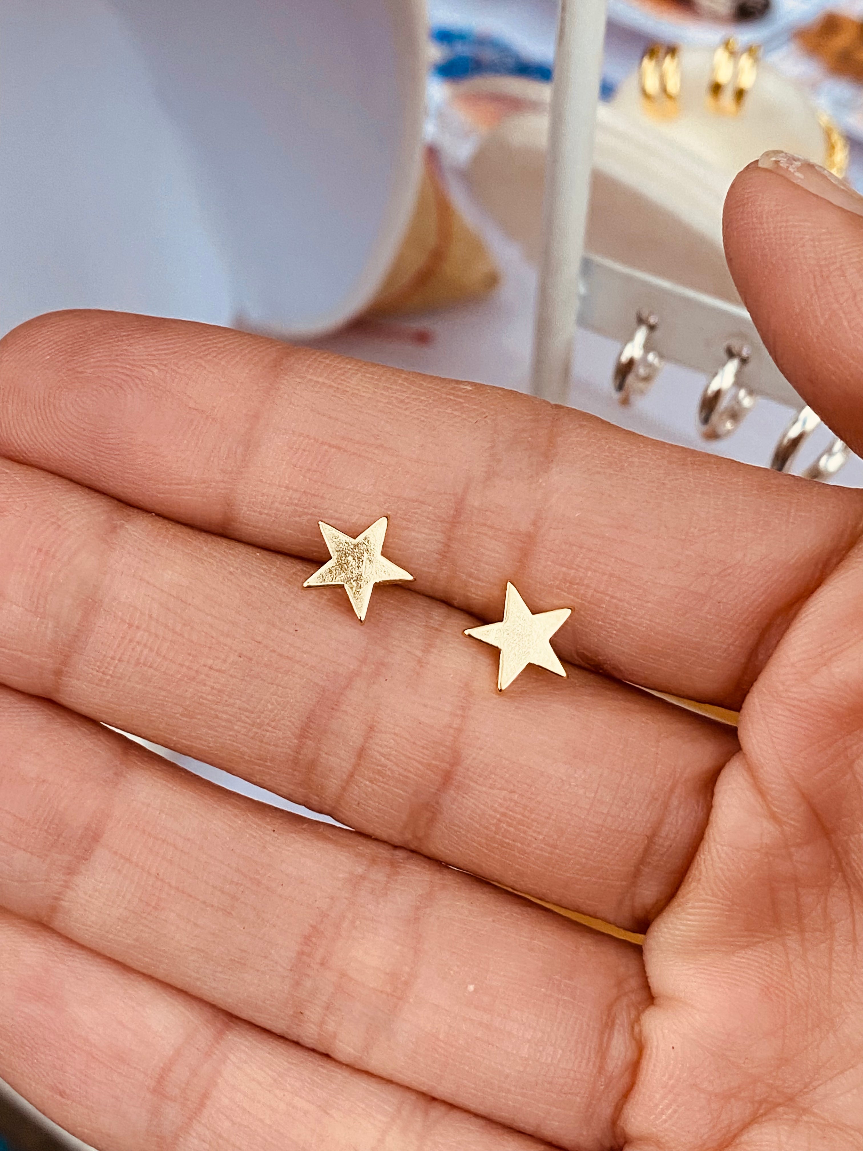 AROS TOPO ESTRELLA CALADA