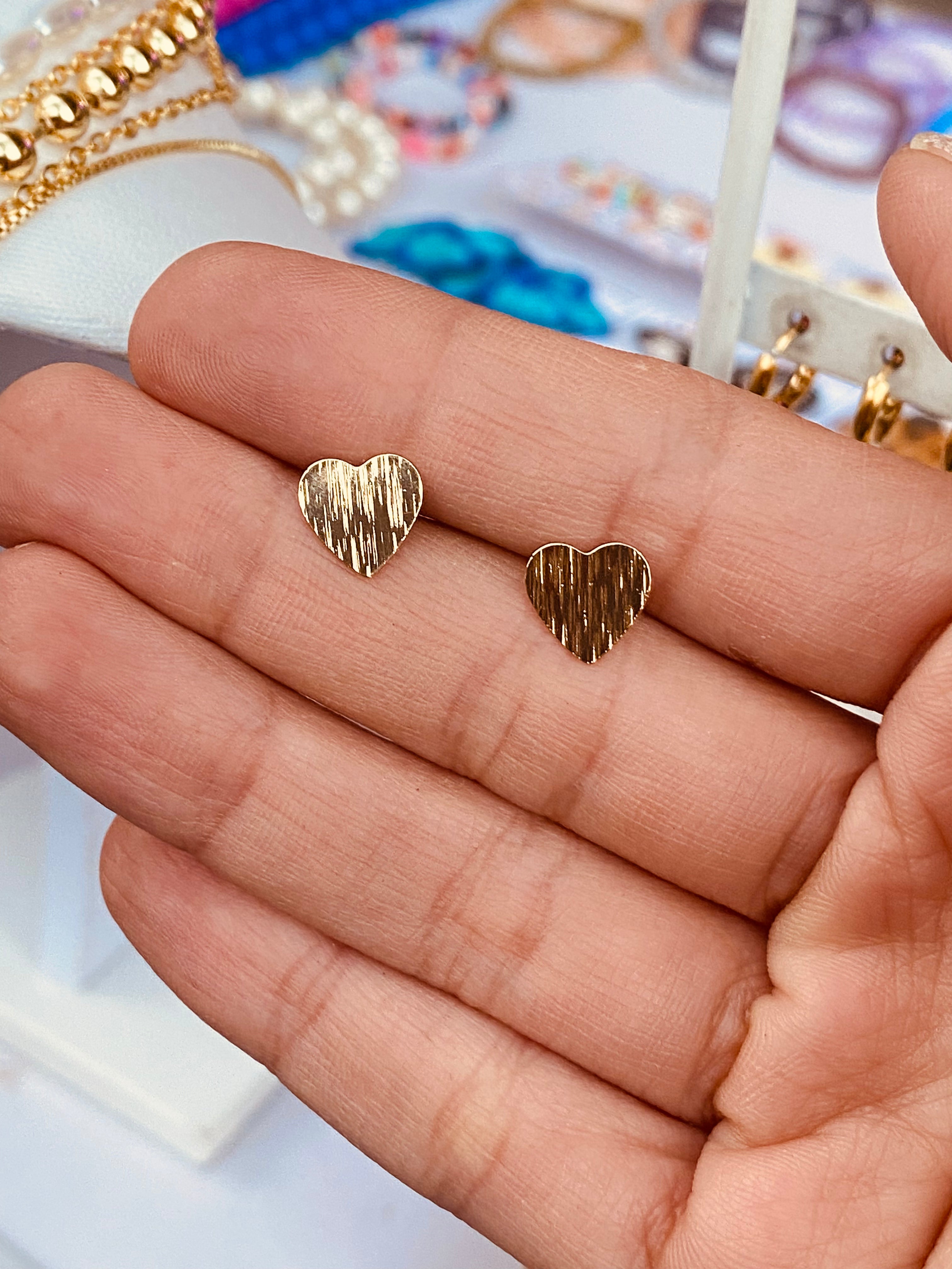 AROS TOPO CORAZON CALADOS